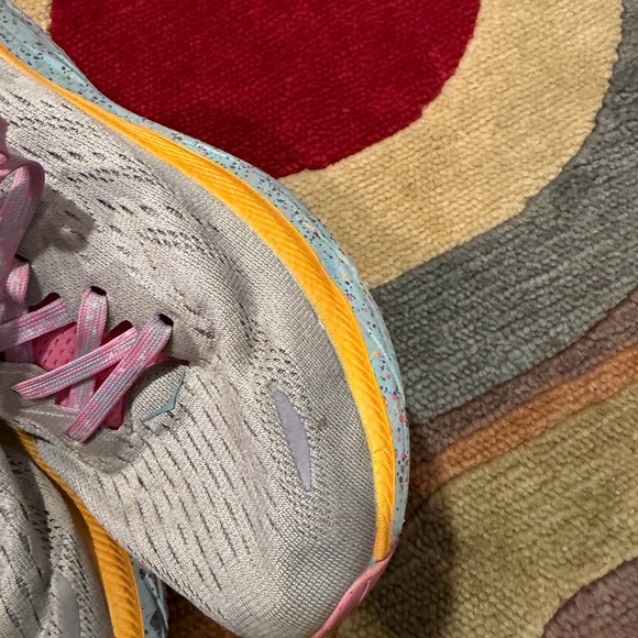 Hoka x Free People Movement Clifton 8 Sneakers Shoes Women’s Size 8 1/2 WIDE - Picture 9 of 10